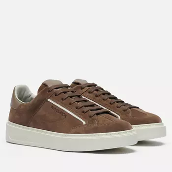 Мужские кроссовки Woolrich Classic Court Suede, цвет коричневый, размер 46 EU