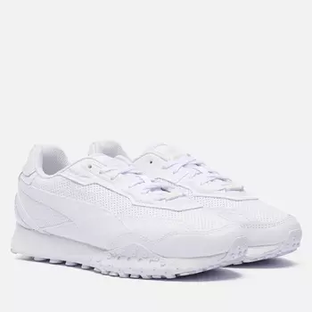 Мужские кроссовки Puma Blktop Rider Leather, цвет белый, размер 46 EU