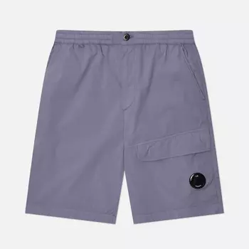 Мужские шорты C.P. Company 50 Fili Stretch Cargo, цвет фиолетовый, размер 48