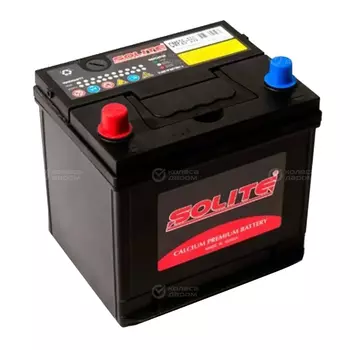 Автомобильный аккумулятор Solite 60 Ач прямая полярность D20R