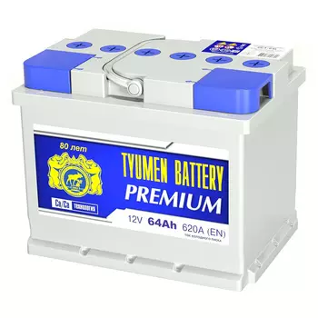 Автомобильный аккумулятор Tyumen Battery 61 Ач прямая полярность LB2