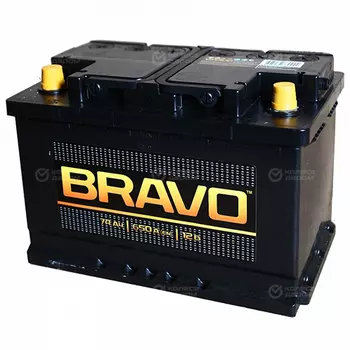 Автомобильный аккумулятор Аком Bravo 74 Ач обратная полярность L3