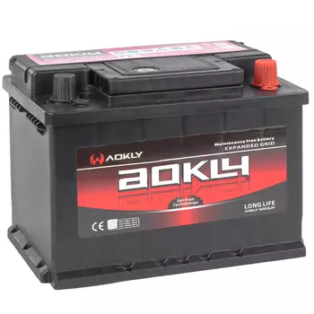 Автомобильный аккумулятор Aokly 60 Ач обратная полярность LB2