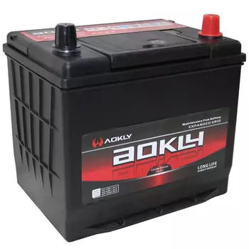 Автомобильный аккумулятор Aokly 70 Ач обратная полярность D23L