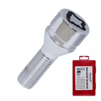 Болт секретный Anmax 12х1,5х54/29 4+2 17/19 конус L1507-29