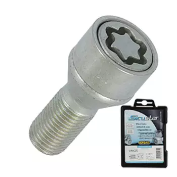 Болт секретный Farad 14х1,5х25 4+2 17 конус VN425/2