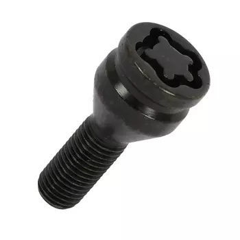 Болт секретный LS 12х1.5 54/28 блистер 4+2 конус Black H-71700SP