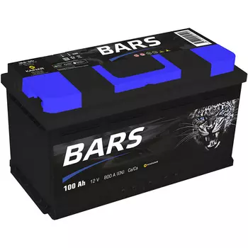 Автомобильный аккумулятор Bars Gold 100 Ач обратная полярность L5