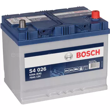 Автомобильный аккумулятор Bosch 70 Ач обратная полярность D26L