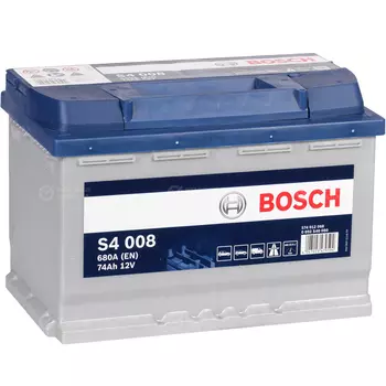 Автомобильный аккумулятор Bosch 74 Ач обратная полярность L3