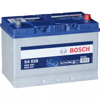Автомобильный аккумулятор Bosch 95 Ач обратная полярность D31L