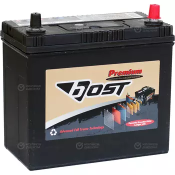 Автомобильный аккумулятор Bost Premium 58 Ач обратная полярность B24L