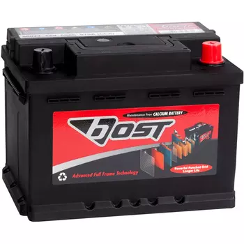 Автомобильный аккумулятор Bost 62 Ач обратная полярность L2