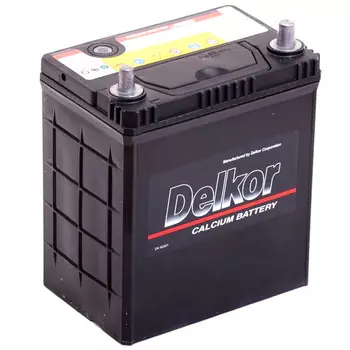 Автомобильный аккумулятор Delkor 40 Ач обратная полярность B19L