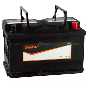 Автомобильный аккумулятор Delkor 75 Ач обратная полярность LB3