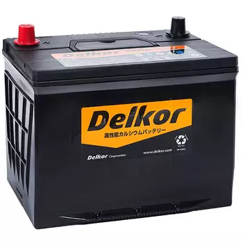 Автомобильный аккумулятор Delkor 80 Ач обратная полярность D26L