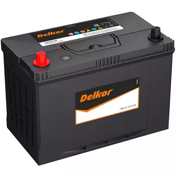 Автомобильный аккумулятор Delkor 90 Ач прямая полярность D31R