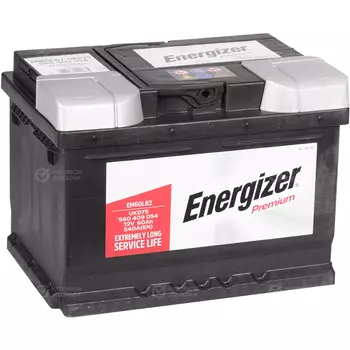 Автомобильный аккумулятор Energizer 60 Ач обратная полярность LB2