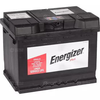 Автомобильный аккумулятор Energizer 60 Ач прямая полярность L2