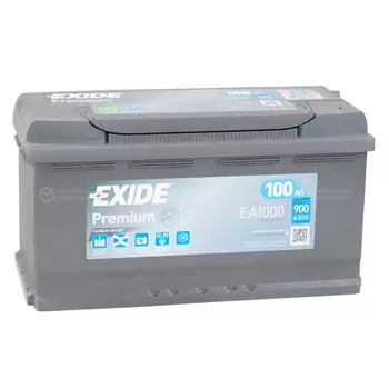Автомобильный аккумулятор Exide Premium 100 Ач обратная полярность L5