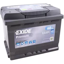 Автомобильный аккумулятор Exide Premium 60 Ач прямая полярность L2