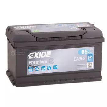 Автомобильный аккумулятор Exide Premium 85 Ач обратная полярность LB4