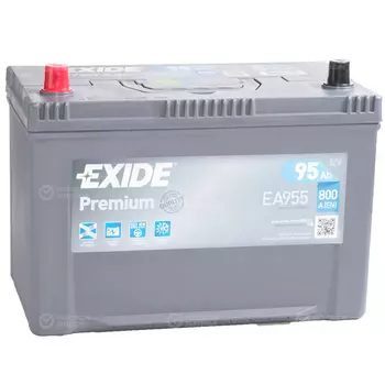 Автомобильный аккумулятор Exide 95 Ач прямая полярность D31R