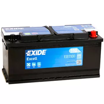 Автомобильный аккумулятор Exide EXCELL 110 Ач обратная полярность L6