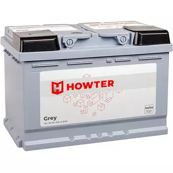 Автомобильный аккумулятор Howter 75 Ач прямая полярность L3