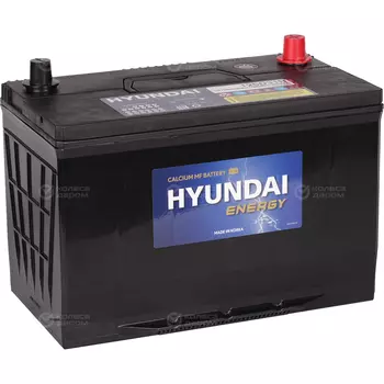Автомобильный аккумулятор Hyundai 105 Ач прямая полярность D31R