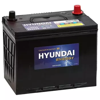 Автомобильный аккумулятор Hyundai 75 Ач прямая полярность D26R