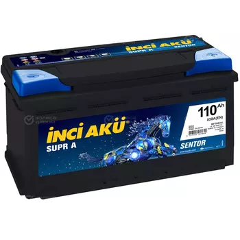 Автомобильный аккумулятор Inci Aku Supr A 110 Ач обратная полярность L6
