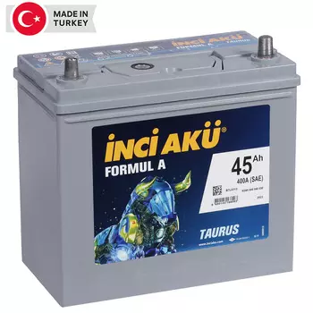Автомобильный аккумулятор Inci Aku 45 Ач обратная полярность B24L