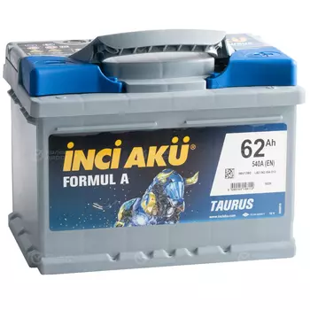Автомобильный аккумулятор Inci Aku Formul A 62 Ач обратная полярность LB2