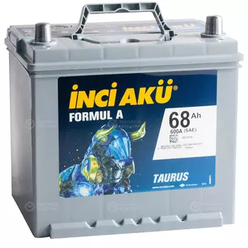 Автомобильный аккумулятор Inci Aku Formul A 68 Ач обратная полярность D23L