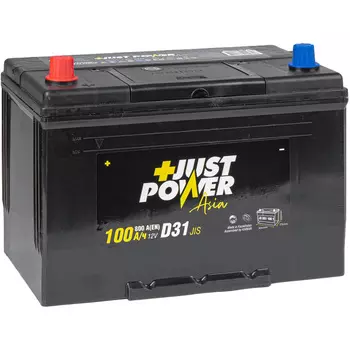 Автомобильный аккумулятор Just Power POWER 100 Ач прямая полярность D31R