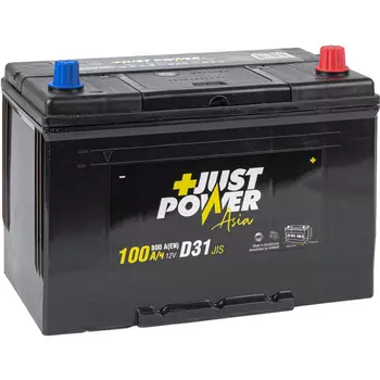 Автомобильный аккумулятор Just Power POWER 100 Ач обратная полярность D31L