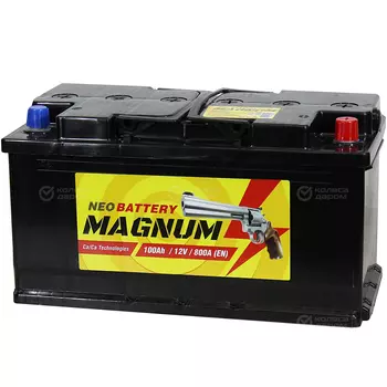 Автомобильный аккумулятор Magnum 100 Ач обратная полярность L5