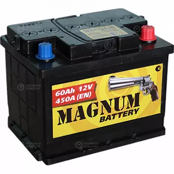 Автомобильный аккумулятор Magnum 60 Ач обратная полярность L2