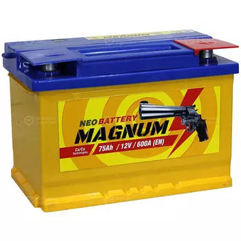 Автомобильный аккумулятор Magnum 75 Ач обратная полярность L3