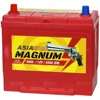 Автомобильный аккумулятор "Magnum" Asia 50 Ач п/п B24R