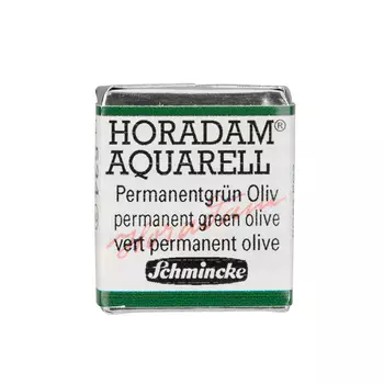 Акварель Schmincke "Horadam" кювета 1,6 мл Зеленый оливковый перманентный