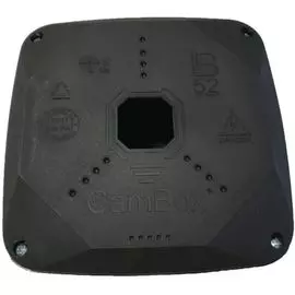Коробка монтажная Cambox B52 PRO BOX BLK универсальная для камер видеонаблюдения, черная