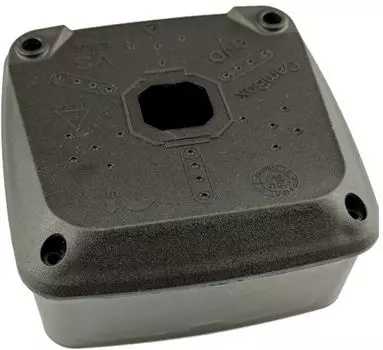 Коробка монтажная Cambox Evo 128 BLK для камер видеонаблюдения (черный)