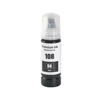 Контейнер с чернилами Sakura C13T09C14A (108/008 BK) SIC13T09C14A для Epson, черный, 70 мл.