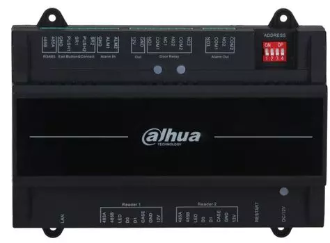 Контроллер Dahua DHI-ASC2202B-D на 2 двери (2-сторонний доступ) > Поддержка TCP/IP