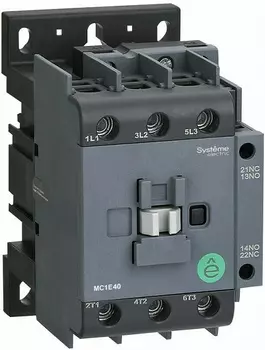 Контактор Systeme Electric MC1E50M7 MC1E 3P 50A НО+НЗ 220V/230V 50/60ГЦ (LC1E50M5)