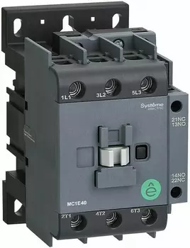 Контактор Systeme Electric MC1E65Q7 MC1E 3P 65A НО+НЗ 380V/400V 50/60ГЦ (LC1E65Q5)