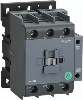 Контактор Systeme Electric MC1E95M7 MC1E 3P 95A НО+НЗ 220V/230V 50/60ГЦ (LC1E95M5)