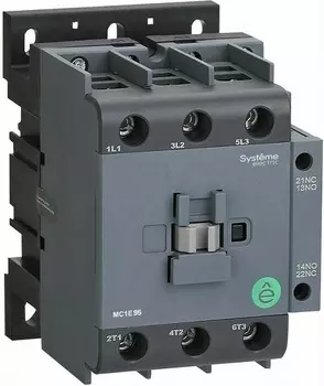 Контактор Systeme Electric MC1E95Q7 MC1E 3P 95A НО+НЗ 380V/400V 50/60ГЦ (LC1E95Q5)
